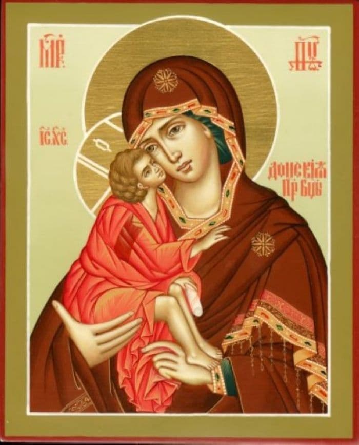 Икона Богородицы Донская