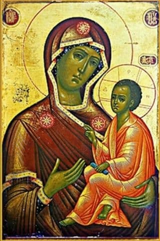 Икона Богородицы Нарвская