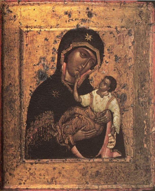 Икона Богородицы Словенская