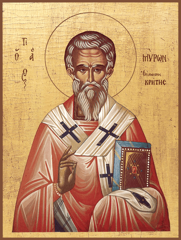 Святитель Миро́н, епископ Критский