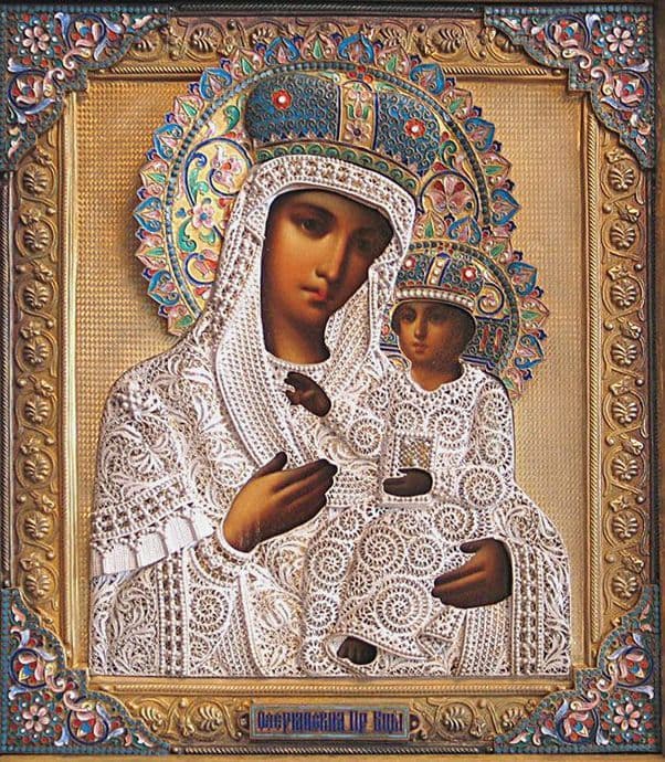 Икона Богородицы Озерянская