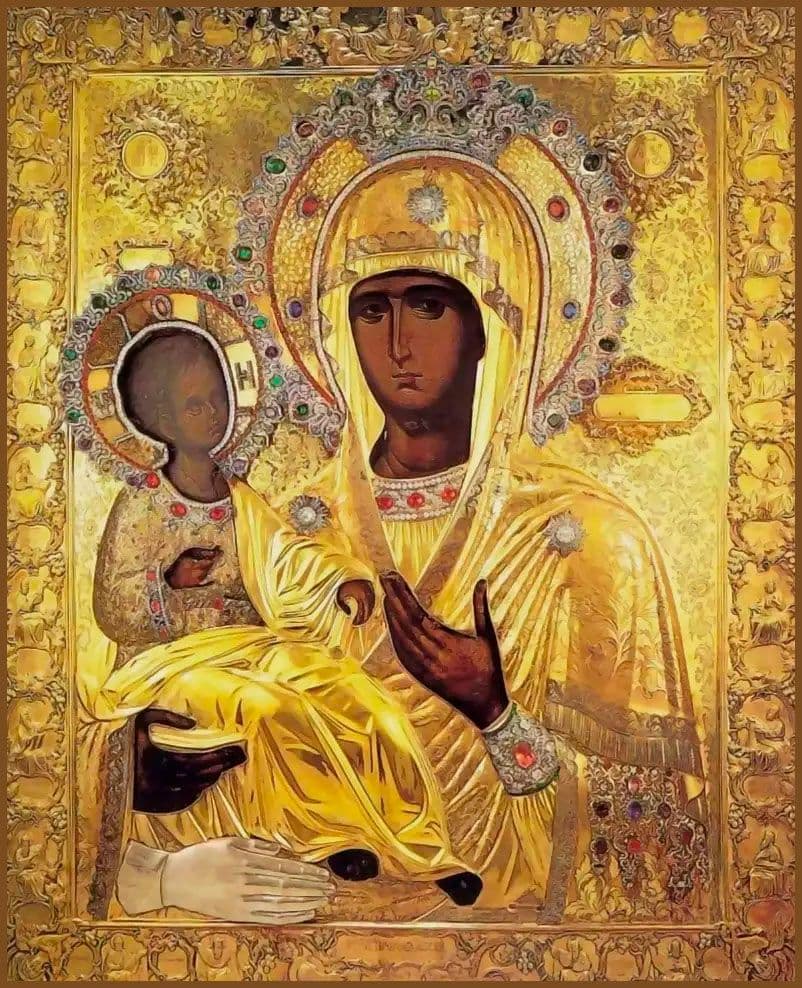 Икона Богородицы Троеручица