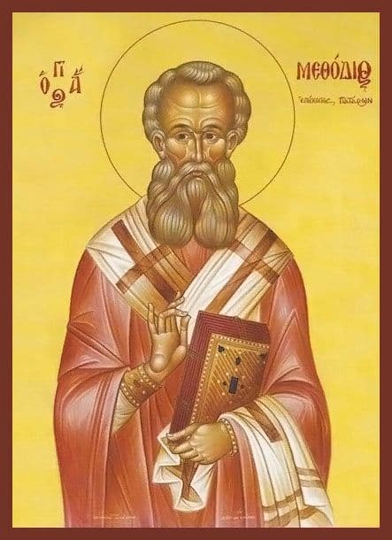 Священномученик Мефо́дий Патарский, Олимпийский, епископ