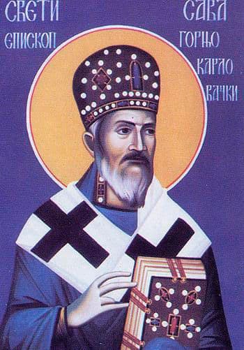 Священномученик Са́вва (Трлаич), Горнокарлова́цкий, епископ