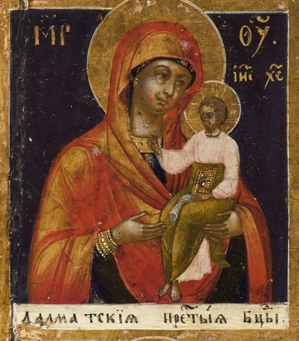 Икона Богородицы Далматская