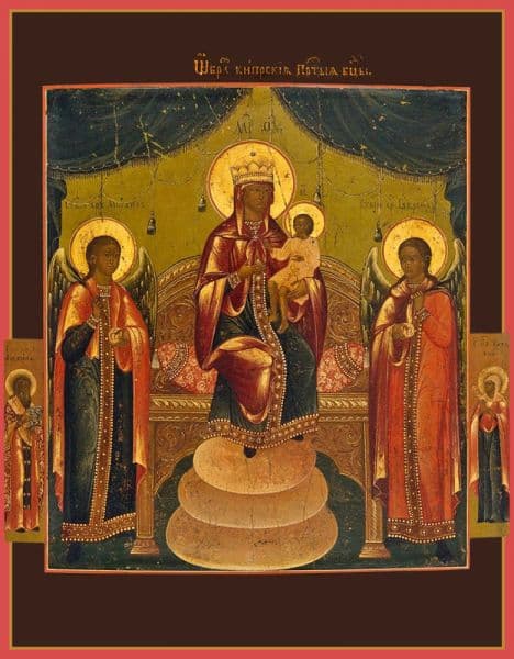 Икона Богородицы Кипрская