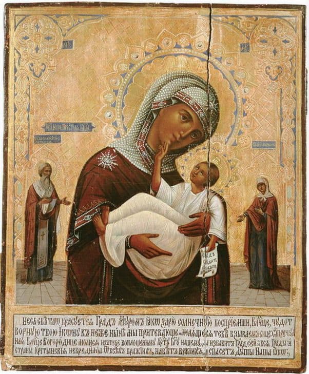 Икона Богородицы Муромская