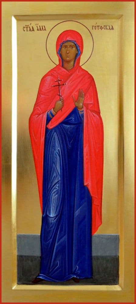 Мученица А́лла Готфская