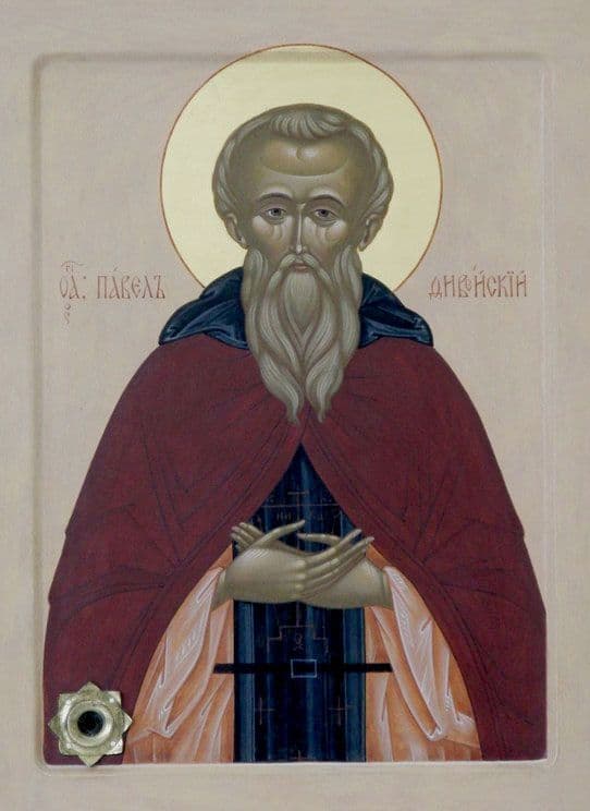 Преподобный Павел Фивейский, Египетский, отшельник