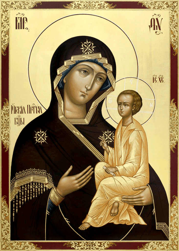 Икона Богородицы Одигитрия Югская