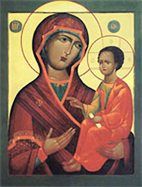 Икона Богородицы Одигитрия Выдропусская