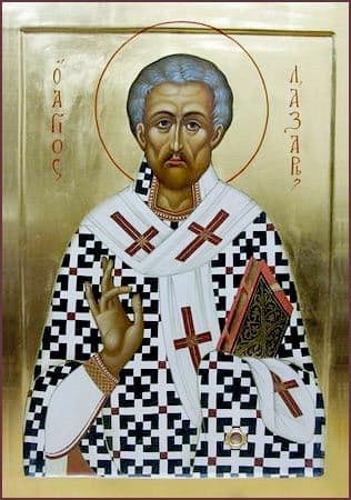Праведный Ла́зарь Четверодневный, Кити́йский, друг Божий, епископ