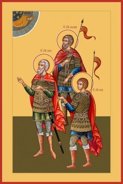 Мученики Пров, Тарах и Андроник Аназарвские