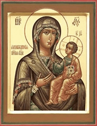 Икона Богородицы Якобштадтская
