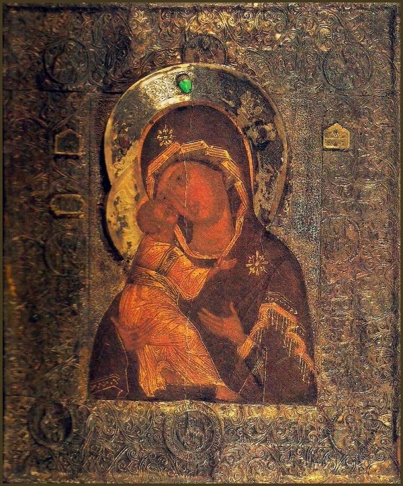 Икона Богородицы Владимирская (Заоникиевская)