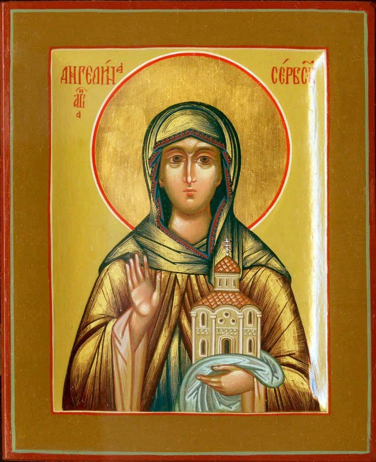 Преподобная Ангели́на Сербская (Бра́нкович), королева