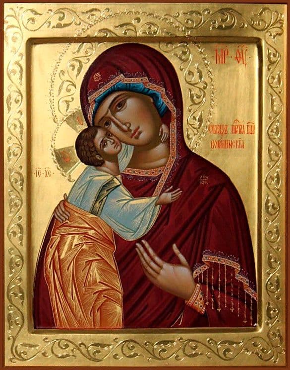 Икона Богородицы Одигитрия Воронинская