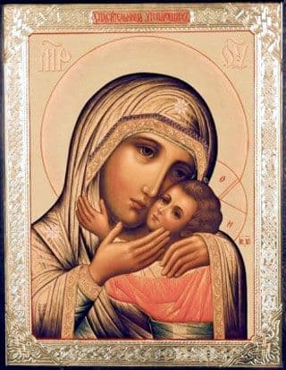 Икона Богородицы Спасительница утопающих (Леньковская, Новгород-Северская)