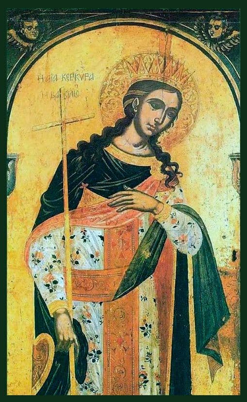 Мученица Керки́ра Керкирская, дева