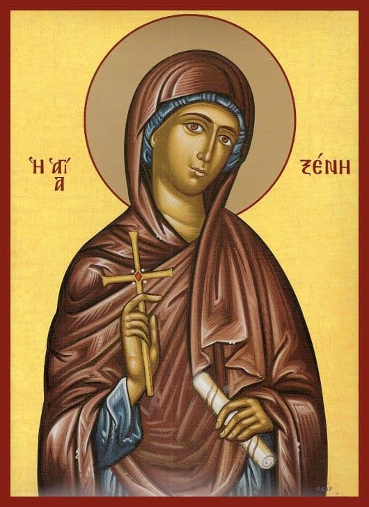 Преподобная Ксения (в миру Евсе́вия) Миласская, диакониса