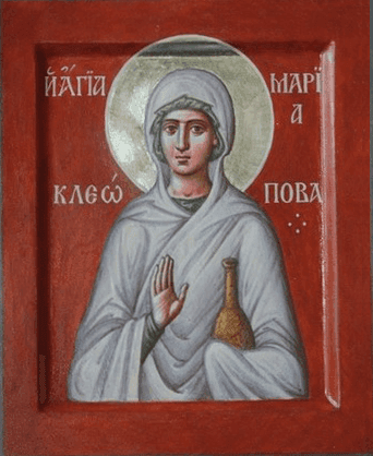 Святая Мари́я Клеопова, Иаковлева, Иосиева, мироносица